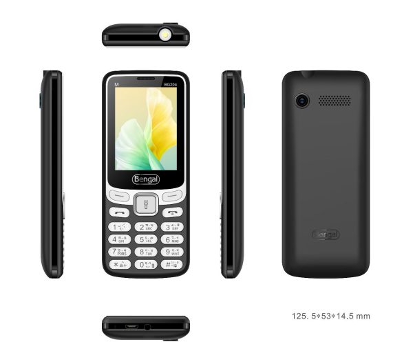Bengal BG204m Feature Phone black