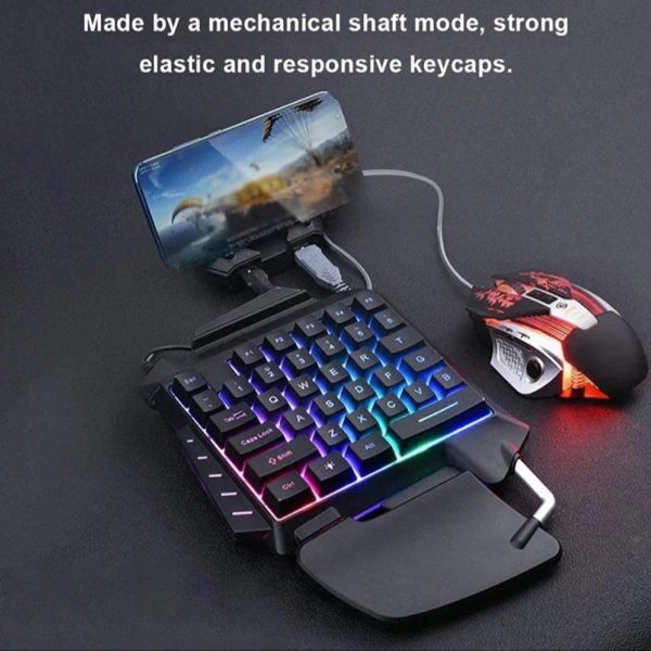 GearUP K190 Mobile Gaming RGB Keyboard & Mouse Combo