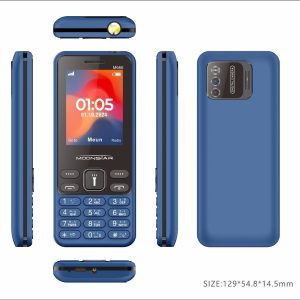 Moonstar M666 feature phone Blue