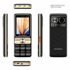 MICRONEX MX-55 HOT BUTTON PHONE BLACK