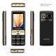 MICRONEX MX-55 HOT BUTTON PHONE BLACK