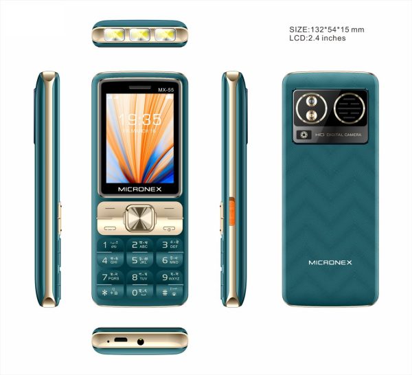 MICRONEX MX-55 HOT BUTTON PHONE SKY