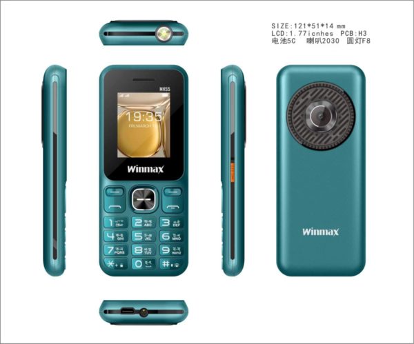 Winmax MH55 Button Mobile Soft Blue